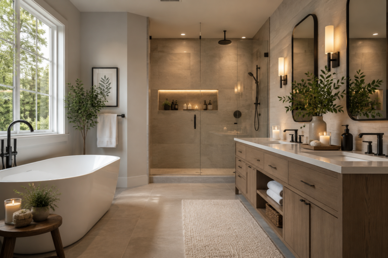 How To Turn An Outdated Bathroom Into A Spa-Like Retreat